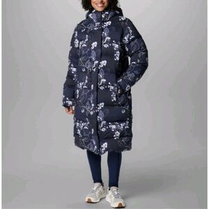 Columbia Boundless Days Long Duck Down Jacket Size M